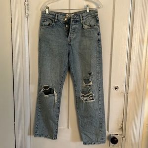 We the free ripped jeans size 27.